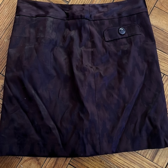 Ann Taylor loft brown petite skirt size: 4P - Picture 3 of 7